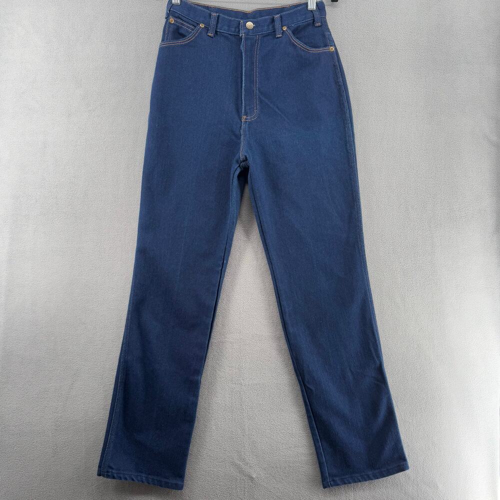 Vintage 70s 80s Key USA Lady K Denim High Waist‎ Jeans Womens 14 Blue